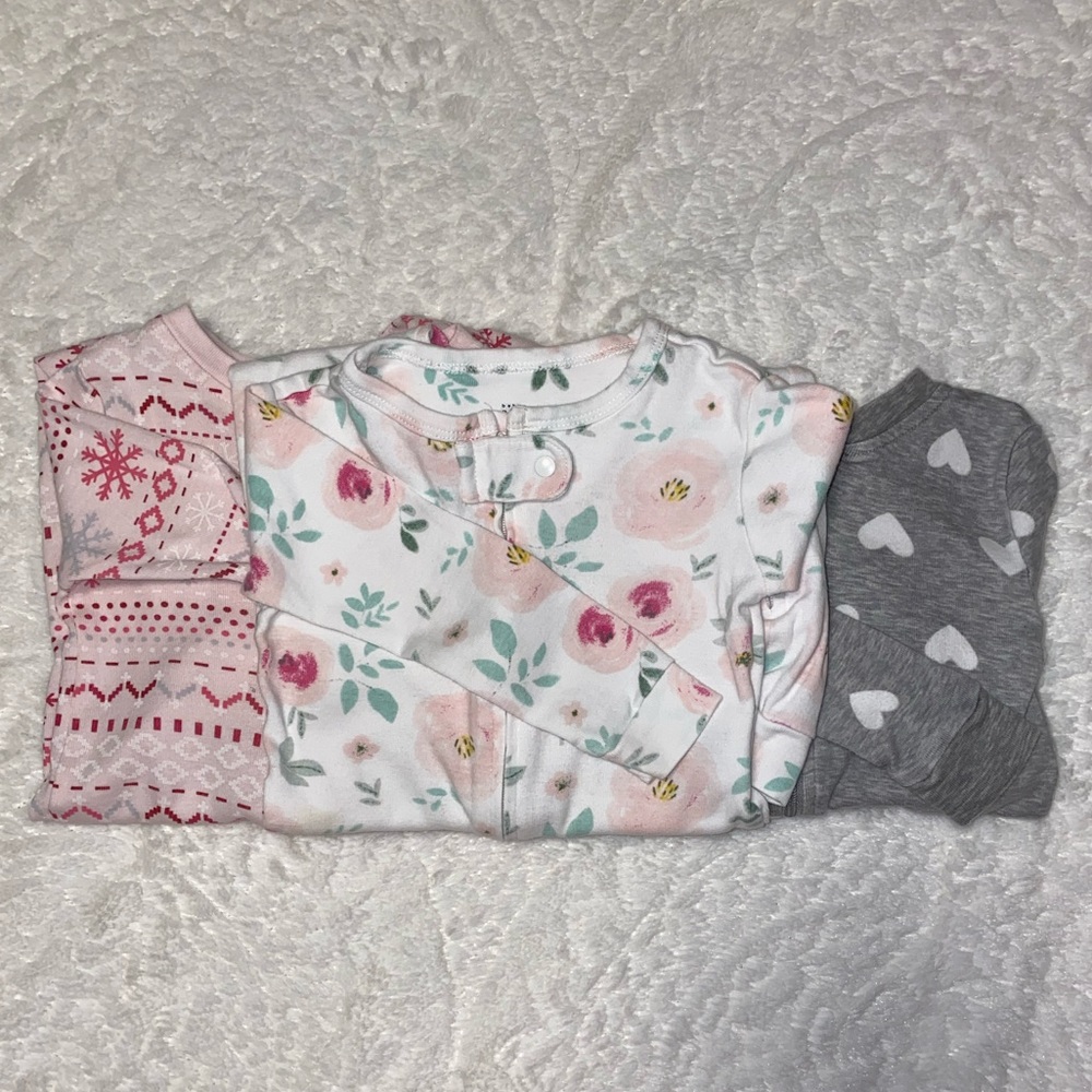 Baby Girl Pajamas Bundle